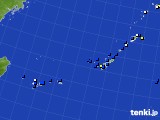 沖縄地方のアメダス実況(風向・風速)(2017年04月02日)