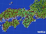 近畿地方のアメダス実況(日照時間)(2017年04月03日)