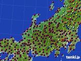 北陸地方のアメダス実況(日照時間)(2017年04月04日)