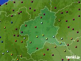 群馬県のアメダス実況(日照時間)(2017年04月05日)