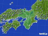 近畿地方のアメダス実況(降水量)(2017年04月06日)