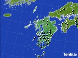 九州地方のアメダス実況(降水量)(2017年04月07日)