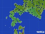 道南のアメダス実況(日照時間)(2017年04月08日)