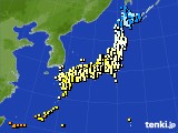 アメダス実況(気温)(2017年04月08日)