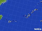 沖縄地方のアメダス実況(風向・風速)(2017年04月08日)