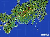 2017年04月09日の東海地方のアメダス(日照時間)