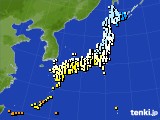 アメダス実況(気温)(2017年04月09日)