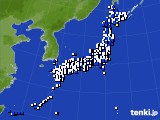 アメダス実況(風向・風速)(2017年04月09日)