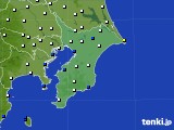 千葉県のアメダス実況(風向・風速)(2017年04月09日)