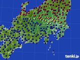 2017年04月10日の関東・甲信地方のアメダス(日照時間)
