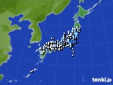 アメダス実況(降水量)(2017年04月11日)