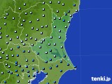 茨城県のアメダス実況(降水量)(2017年04月11日)
