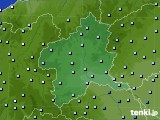 群馬県のアメダス実況(降水量)(2017年04月11日)