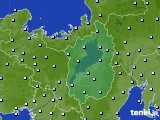 滋賀県のアメダス実況(降水量)(2017年04月11日)