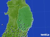 2017年04月11日の岩手県のアメダス(降水量)