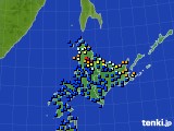 2017年04月11日の北海道地方のアメダス(日照時間)