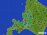 道央のアメダス実況(日照時間)(2017年04月12日)