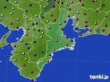 三重県のアメダス実況(日照時間)(2017年04月12日)