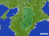 2017年04月12日の奈良県のアメダス(日照時間)