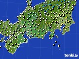 東海地方のアメダス実況(気温)(2017年04月12日)