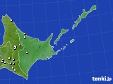 道東のアメダス実況(降水量)(2017年04月13日)