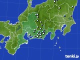 2017年04月15日の東海地方のアメダス(降水量)