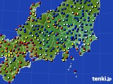 2017年04月15日の関東・甲信地方のアメダス(日照時間)