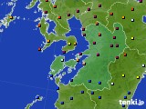 熊本県のアメダス実況(日照時間)(2017年04月16日)