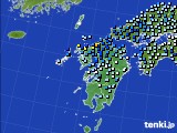 九州地方のアメダス実況(降水量)(2017年04月17日)