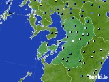 熊本県のアメダス実況(降水量)(2017年04月17日)