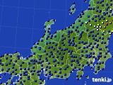 北陸地方のアメダス実況(日照時間)(2017年04月17日)