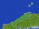 島根県のアメダス実況(気温)(2017年04月18日)