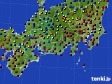 2017年04月19日の東海地方のアメダス(日照時間)