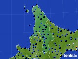 道北のアメダス実況(日照時間)(2017年04月19日)