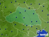 埼玉県のアメダス実況(風向・風速)(2017年04月19日)