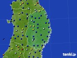 岩手県のアメダス実況(日照時間)(2017年04月20日)