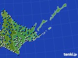 道東のアメダス実況(気温)(2017年04月20日)