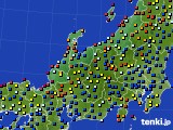 2017年04月21日の北陸地方のアメダス(日照時間)