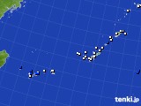 沖縄地方のアメダス実況(風向・風速)(2017年04月21日)