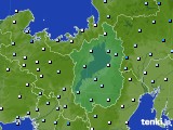 滋賀県のアメダス実況(降水量)(2017年04月26日)