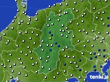 長野県のアメダス実況(風向・風速)(2017年04月26日)