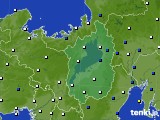 滋賀県のアメダス実況(風向・風速)(2017年04月27日)