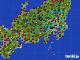 関東・甲信地方のアメダス実況(日照時間)(2017年04月28日)