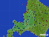 道央のアメダス実況(日照時間)(2017年04月28日)