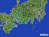 東海地方のアメダス実況(風向・風速)(2017年04月28日)