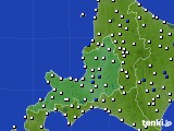道央のアメダス実況(風向・風速)(2017年04月28日)