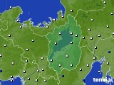 2017年04月28日の滋賀県のアメダス(風向・風速)