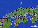 中国地方のアメダス実況(日照時間)(2017年04月29日)