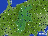 長野県のアメダス実況(風向・風速)(2017年04月29日)