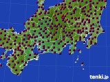 2017年04月30日の東海地方のアメダス(日照時間)